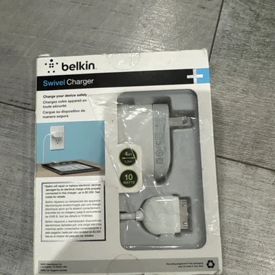 New Genuine Belkin (Swivel Charger) for *iPod/iPhone/iPad* 2.1mAh Wall charger - Image 1 of 2