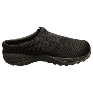 L.L. Bean Clogs Damen Größe 8M Schwarz Netz Keilabsatz Komfort Low-Top Slipper 274536 - Bild 1 von 14