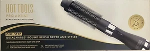 Hot Tools: Pro Artist Black Gold Collection 1-Step Detachable*Round Brush Dryer - Picture 1 of 8