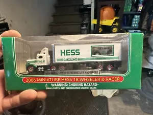 Vintage Mini Miniatur Hess Truck 2006 Truck Neu in Box - 18 Wheeler & Racer - Bild 1 von 6