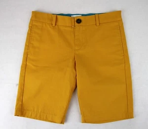 Gucci Children's Yellow Cotton Bermuda Short with GRG Web sz 8 452286 7001 - Picture 1 of 6