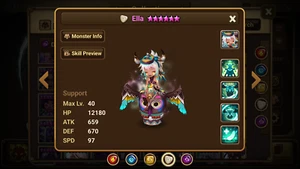 Summoners War Double LD Global Starter | Ella + Grogen + scrolls +Crystals - Picture 1 of 2