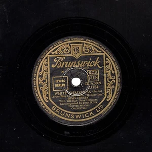 THE CLASSIC XMAS 78 BING CROSBY - WHITE CHRISTMAS  UK gold BRUNSWICK 03384 V+/E- - Picture 1 of 2