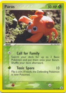 2x (pok-FRLG-072) Paras (C) Pokemon EX FireRed LeafGreen Card # 72 - Imagen 1 de 1