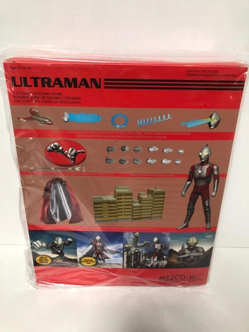 Mezco Toyz Ultraman One:12 Collective Ultraman 1/12 Scale Action Figure In Stock Cover