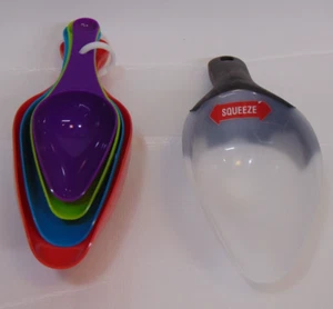 5 Stück Messbecher Löffel Set Großpackung Maße 1/4 Tasse 1/2 Tasse 1/3 Tasse 1 Tasse - Bild 1 von 3