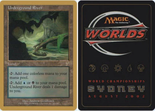 Underground River - Carlos Romao - 2002 ~ Heavily Played World Championship V MT - Image 1 of 1