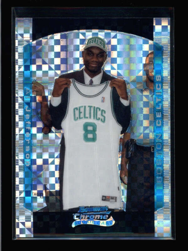 AL JEFFERSON 2004/05 BOWMAN CHROME #115 ROOKIE XFRACTOR #095/150 BA6762 - Image 1 of 1