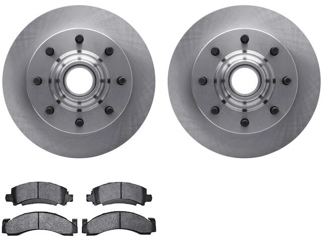 For 1994-1995 Chevrolet P30 Brake Pad and Rotor Kit Dynamic Friction 26451YZ — 第 1/2 张图片