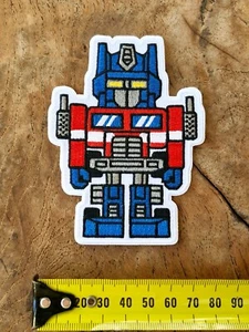 Transformers optimus prime Teen Comic Movie Iron On Embroidery Patch - Picture 1 of 2