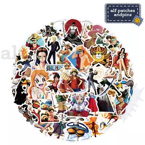 One Piece Sticker Set - Ruffy Luffy Zorro Nami Robin Sanji Ace Aufkleber 50 Stk. - Bild 1 von 6