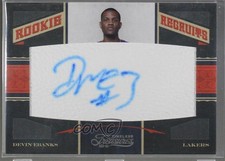 2010-11 Timeless Treasures Recruits /299 Devin Ebanks #142 Rookie Auto RC