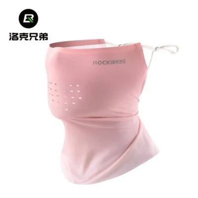 ROCKBROS Verano Ciclismo Protector Solar Máscara Hielo Seda Bufanda Gradiente Color Bandana  Foto 1 de 4