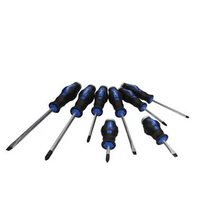 8pc Go Through Screwdriver Set Flat Bladed Headed Phillips Screws - Picture 1 of 3
