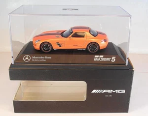 Schuco 1/43 Mercedes Benz SLS Gran Turismo 5 AMG naranja embalaje original #8651 - Imagen 1 de 4