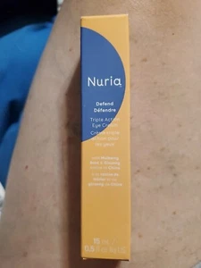 Nuria Defend Triple Action Eye Cream 15 ml / 0.5 fl oz FULL SIZE *NEW WITH BOX* - Picture 1 of 1