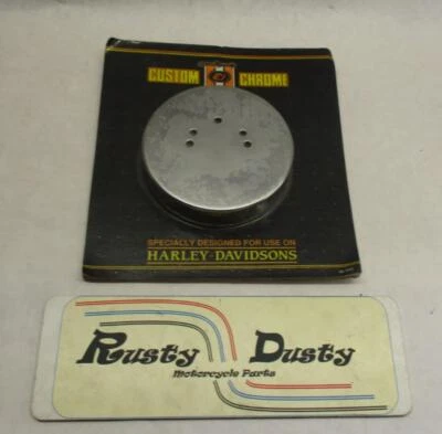 Custom Chrome Harley Davidson FL Dust Cover Shifter Lever Set 28-156 Foto 1 de 3