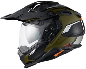 Nexx X.WED 3 Keyo Dual Sport Motorcycle Helmet Green/Silver - Picture 1 of 1