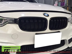 BMW 3-Series Sedan Wagon (F30 model) M3 Look Gloss Black Front Grille - Picture 1 of 1