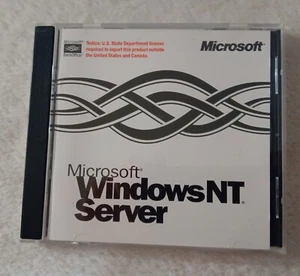 Microsoft Windows NT Server Version 4.0 Pc Software CD with Product Key - Picture 1 of 2
