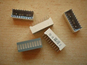 10 segment LED Red bargraph display GMRX10D pack of 10 Z27 - Picture 1 of 1