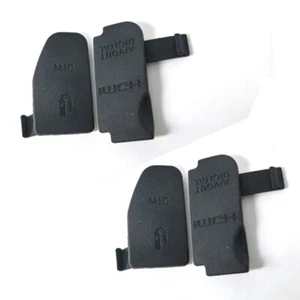 Per Canon 600D 40D 1100D 5D 70D 6D 7D Tappo Interfaccia Cover USB Coperchio in Gomma Porta - Foto 1 di 14