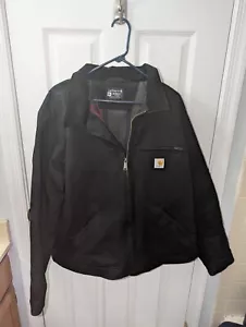 Carhartt Blanket Lined Black Detroit Jacket Men’s Size 2XL - Picture 1 of 7