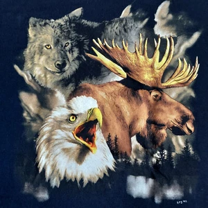 Vintage Four Corners Monument Größe Large 2 Grafiken Adler Kansas City Made in USA - Bild 1 von 9