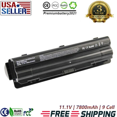 ✅ JWPHF 9 ячейки аккумулятор для Dell XPS 14 15 17 L502x L702x J70W7 R795X 312-1123 - Изображение 1 из 4