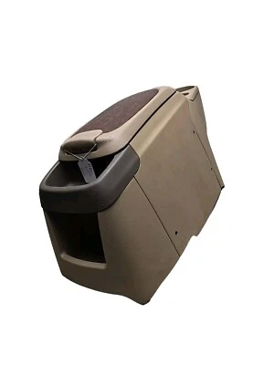 ** 99-07 REPOSABRAZOS CONSOLA CENTRAL DELANTERA FORD CAMIONES EXCURSION OEM MADERA GRANO D554 Foto 1 de 4