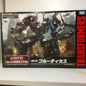 TAKARA TOMY Transformers Unite Warriors UW07 BlueTicus Figure Height 11.8 inch - Picture 1 of 11