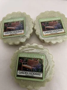 YANKEE KERZE SELTEN AUSVERKAUFT 3 Garten Versteck WACHSARTE SCHMELZEN - Bild 1 von 2