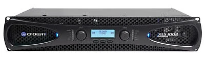 Amplificador de potencia Crown Pro XLS1002 XLS 1002 700 vatios DJ/PA, ¡solo 8 libras + DSP! Foto 1 de 4