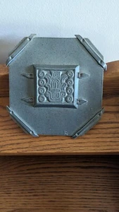 Vintage Stoneware Finland Dragonia Handmade Rare Wall Art 6" - Picture 1 of 13