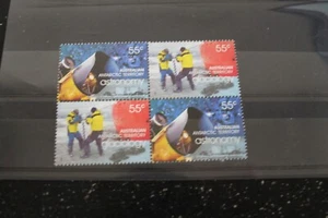 MINT 2008 AAT ANTARCTICA 2007-2008 INTERNATIONAL POLAR YEAR STAMP BLOCK OF 4 - Picture 1 of 1