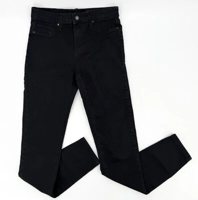 Pantalones Joes Niñas Jóvenes 16 Negros Pierna Ajustada Tiro Medio Elastizados Bolsillos Jegging Foto 1 de 4