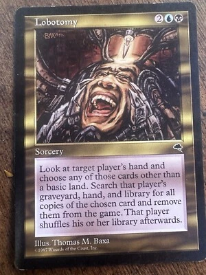 Magic the Gathering MTG Lobotomy (267) Tempest   LP - Image 1 of 2