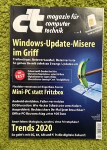 Heise CT Magazin Zeitschrift - c't Heft 4 / 2019 - Bild 1 von 1