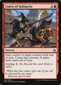 4 Limits of Solidarity x4 4x - NM - Amonkhet SPARROW MAGIC - Bild 1 von 1