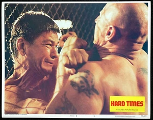 HARD TIMES Movie Lobby Card Charles Bronson New Orleans Bare-Knuckle Boxing - Picture 1 of 2