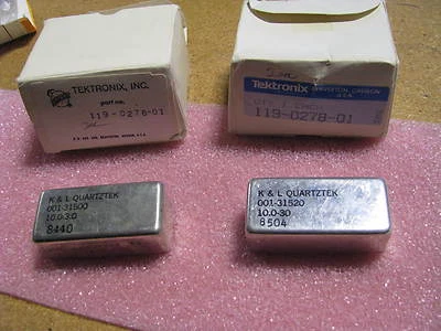 TEKTRONIX FILTER BAND PASS # 10.0-3.0  NSN: 5915-01-023-9202 # 119-0278-01 - Image 1 of 2