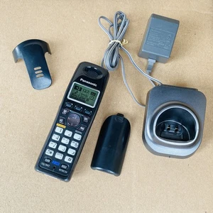 đŸ”¥Panasonic KX-TGA939T Cordless 2 Lines Handset DECT 6.0 Black Charger Base Clip - Picture 1 of 16