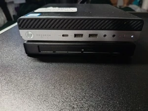 HP ProDesk 600 G3 mini i3 7100T Windows11 SSD-128GB RAM-8GB WLAN HDMI USB-C - Bild 1 von 6
