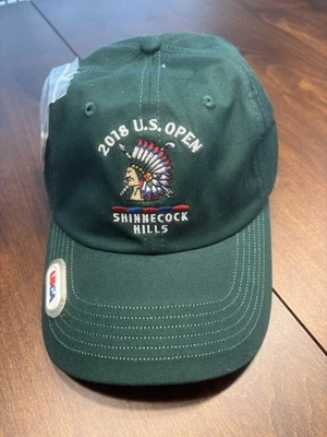 Sombrero ajustable US Open Shinnecock Hills 2018 miembro de la USGA verde con marcador de bola Foto 1 de 4