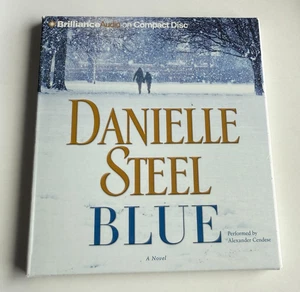 Blue BOOK Danielle Steel (2016, CD, Abridged edition) Alexander Cendese NOVEL - Imagen 1 de 4