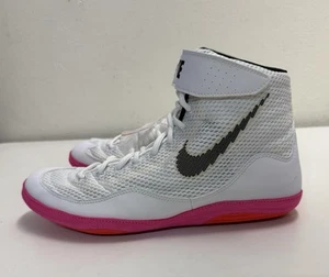 Nike Inflict SE Rawdacious White Crimson Mens Sz 10.5 Wrestling Shoe DJ4471-121 - Picture 1 of 10