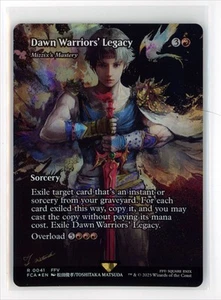 Colección FCA Dawn Warriors' Legacy / Mizzix's Mastery #41 Vitrina sin fronteras Lámina - Imagen 1 de 2