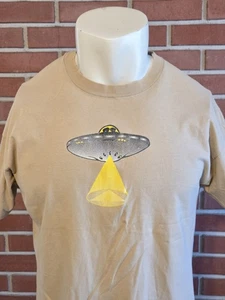 Vintage 90s Single Stitch Airwalk Skater UFO Alien Spaceship Tee T Shirt Mens XL - Picture 1 of 12