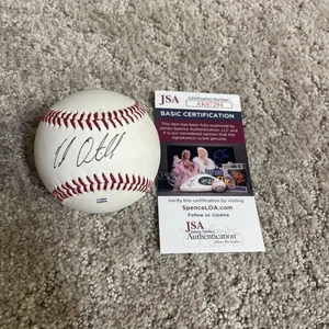 Cal Quantrill Signed Minor League Ball Autographed Auto Padres Marlins JSA COA - Picture 1 of 4