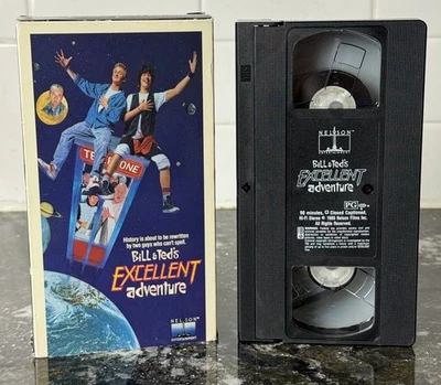 Bill & Ted's Excellent Adventure (VHS, 1994) TESTED NICE!! - Image 1 of 4